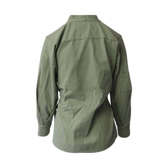 Pre Loved Rachel Comey  Hugh Wrap Jacket in Green Cotton - Picture 2 of 9